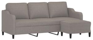 Sofa 3-osobowa z podnÃ³Å¼kiem, taupe, 180 cm, tkaninÄ