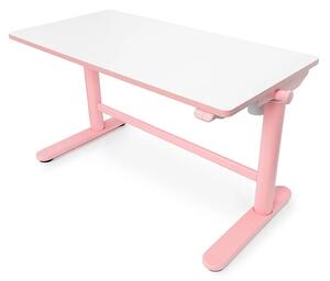 Różowe biurko dziecięce elektryczne - Fadio