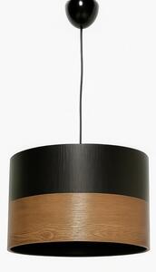 Lampa wisząca TM122 czarny, brązowy