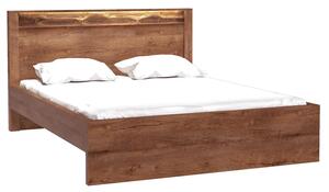 Podwójne łóżko 160x200 jesion jasny - Dagna 19X