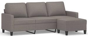 Sofa 3-osobowa z podnÃ³Å¼kiem, taupe, 180 cm, tkaninÄ