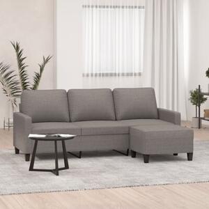 Sofa 3-osobowa z podnÃ³Å¼kiem, taupe, 180 cm, tkaninÄ