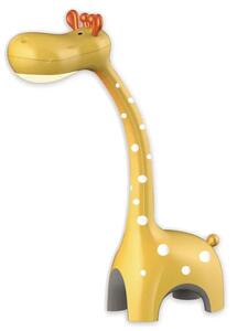 Żółta dziecięca lampka LED dotykowa żyrafa - S250-Atro