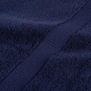 Ręczniki premium, solund, 2 szt., granatowe, 50x100 cm, 600 g/m²