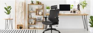 Fotel HELL'S CHAIR HC-1041 Czarny
