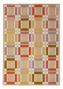 Wełniany dywan tkany ręcznie w naturalnym kolorze 160x230 cm Quadro Wool – Flair Rugs