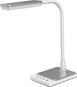 Biała nowoczesna lampka biurowa dotykowa - S256-Sabita