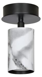 Czarna marmurkowa lampa sufitowa - D079-Taris