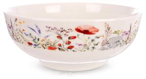 Miska sałatkowa porcelanowa biała MAKI 20,5 cm, 1,6 l