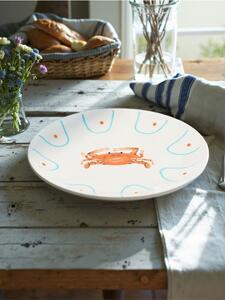 Sinsay - Talerz ceramiczny z motywem kraba - wielobarwny