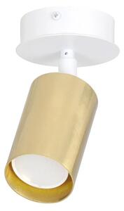 Biało-złota pojedyncza lampa sufitowa - D082-Apris