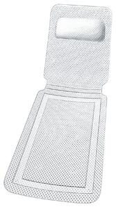 Wkładka do wanny Comfort, mata z przyssawkami, 125 x 36 cm