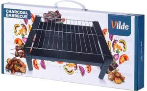 Grill węglowy składany przenośny 46x22x22 cm