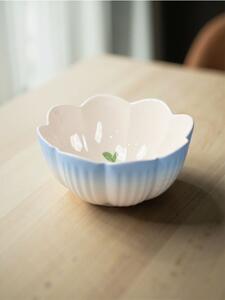 Sinsay - Ceramiczna salaterka w stylu cottage - pomarańczowy