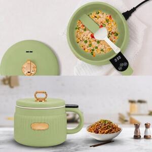 Multicooker Elektryczny Garnek Do Gotowania Ryżowar Wielofunkcyjny 1.6L (Zielony)