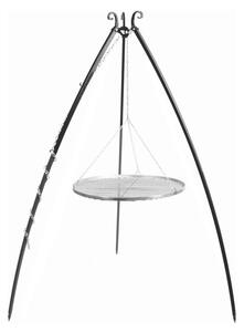 Grill na trójnogu 200 cm COOK KING - ruszt stal nierdzewna 80 cm