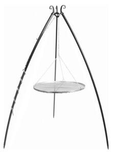 Grill na trójnogu 200 cm COOK KING - ruszt stal nierdzewna 80 cm