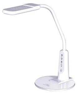 Biała lampka biurkowa LED ze ściemniaczem - S264-Teni