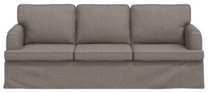 Modularna kanapa ciemnoszara z ergonomicznym designem do salonu i sypialni