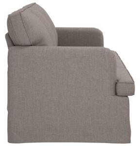 Modularna kanapa ciemnoszara z ergonomicznym designem do salonu i sypialni