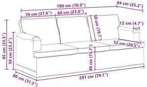 Modularna kanapa ciemnoszara z ergonomicznym designem do salonu i sypialni