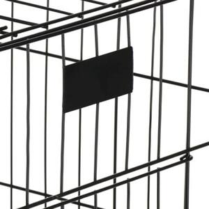 Klatka Składana NUXIE 70CM Dla Psa Kota Królika Metalowa z Tacą Wybieg Kojec L