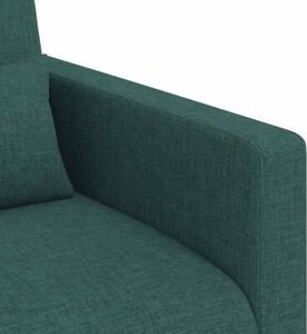 ModuÅowy zestaw sof w ciemnej zieleni z metalowÄ ramÄ i ergonomicznym wsparciem