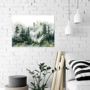 Obraz Na Płótnie Las Zielony Do Sypialni Salonu 60x40