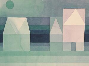 Reprodukcja Three Houses, Paul Klee