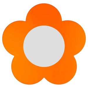Pomarańczowa dziecięca lampa wisząca kwiat - S200-Deliza
