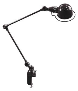 Jieldé Lampka z klipsem Signal SI332, czarny, salon / jadalnia, aluminium, industrialny