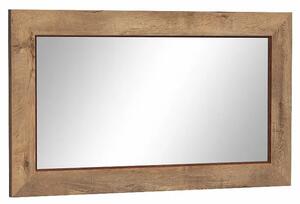 Lustro ścienne 70x120 w ramie dąb lefkas C3-G38