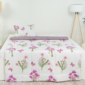 Stanex CLASSIC zestaw letni Wiosna fioletowy, 140x 200 cm, 40 x 60 cm