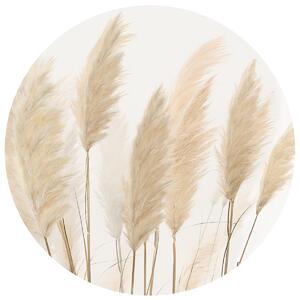 Okrągła fototapeta Pampas 125 x 125 cm, 2 części