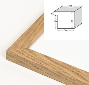 Dębowa ramka na zdjęcia w rozmiarze 30x30 cm FRAMAI®