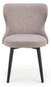 Krzesło K452 szare/dąb