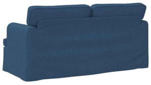 ModuÅowa kanapa w kolorze niebieskim z ergonomicznym designem