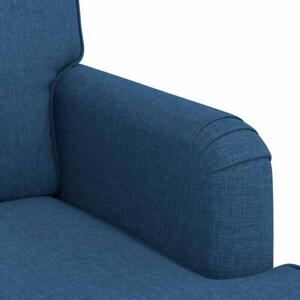 ModuÅowa sofa nowoczesna w kolorze niebieskim z ergonomicznym designem