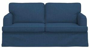 ModuÅowa kanapa w kolorze niebieskim z ergonomicznym designem