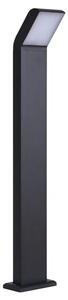 Czarna nowoczesna stojąca lampa ogrodowa LED - S345-Klesta