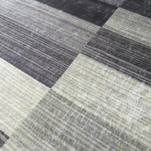 Szary dywan w kratkę - Aknala 3X