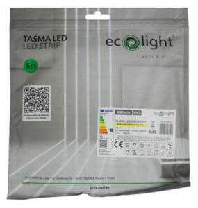 Taśma LED 300 10.8W/m 3000K 500lm/m 24V IP63 5m ściemnialna wodoodporna Ecolight