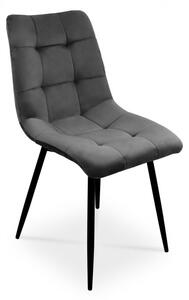 Krzesło BEN ciemnoszary/ noga czarna
