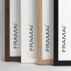 Czarna ramka na zdjęcia w rozmiarze 60x80 cm FRAMAI®