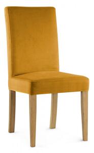 Krzesło WILLIAM miodowy/ noga dąb/ KR01
