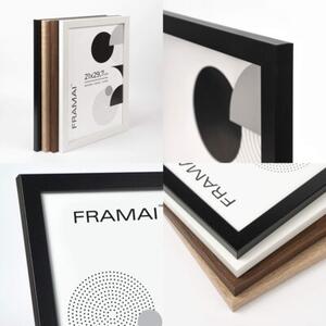 Czarna ramka na zdjęcia w rozmiarze 60x80 cm FRAMAI®