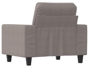 Fotel, taupe, 60 cm, obity tkaninÄ