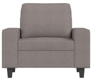 Fotel, taupe, 60 cm, obity tkaninÄ