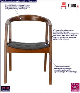 Drewniane krzesło gięte orzech - Morio