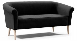 Sofa tapicerowana PERO 3 - czarny / R100